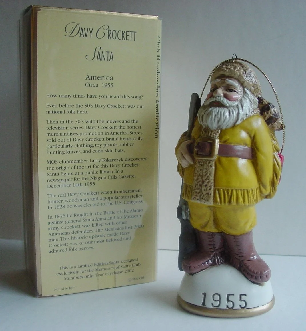 1955 Davy Crockett Santa - Memories of Santa — The Memories of